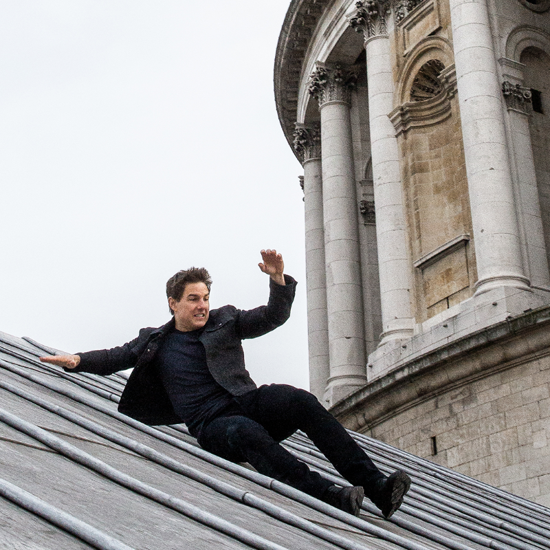 Skydance's tweet photo. These stunts are real. Follow Skydance to see more Mission: Impossible!