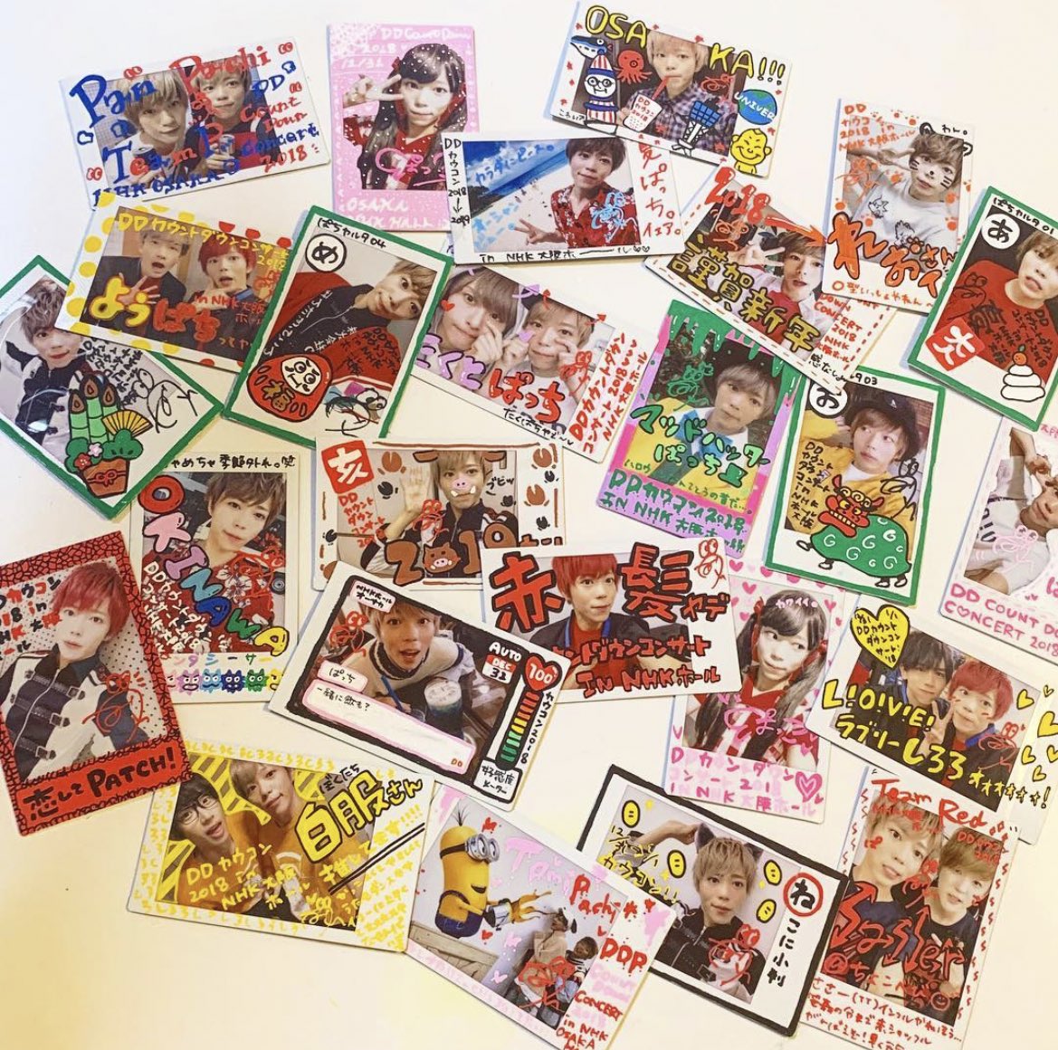 絶対日本一落書きチェキがうまいメンズアイドルだ…