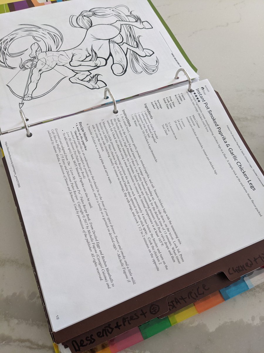 Fraserbot's tweet image. Patrick and I have some HAWT recipes in our cookbook! I hope my Mom never peruses our collection!