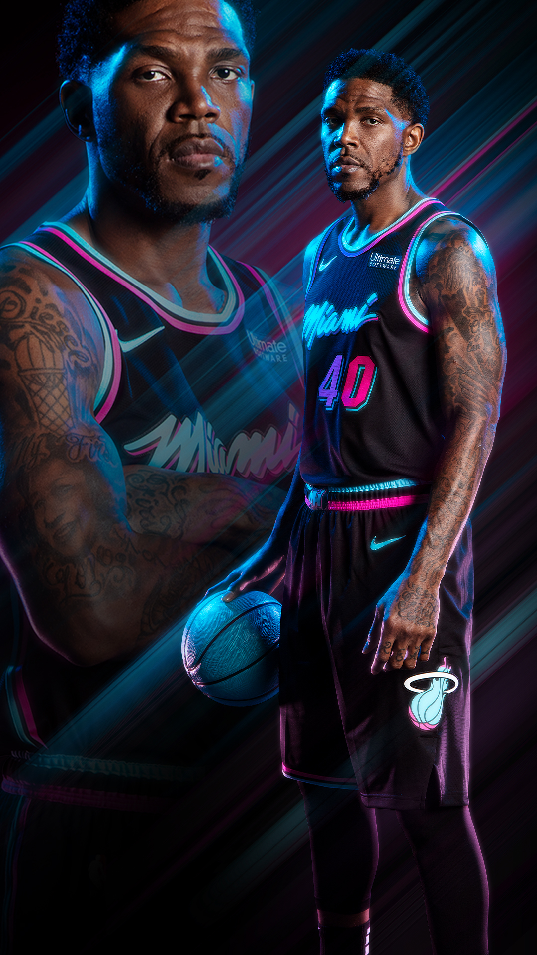 Miami HEAT on X: 5 #VICE uniforms - 5 #VICE wallpapers📱 We're running it  back this #WallpaperWednesday before the era comes to a close. #VICErewind  ⏪  / X