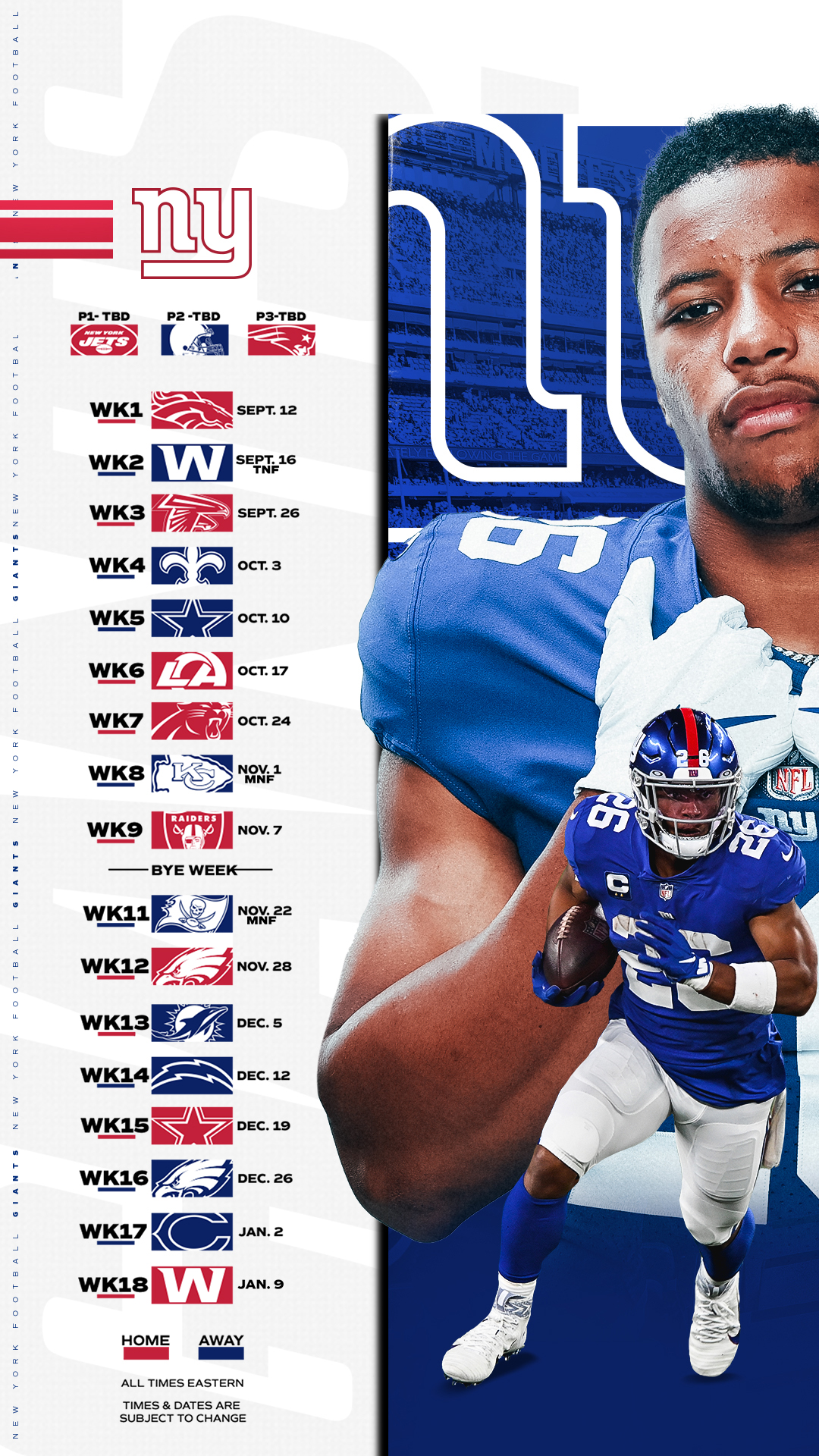 New York Giants on X: 'When Schedule Release falls on