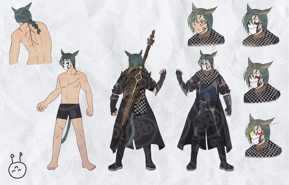 0000MADE's tweet image. Reference sheet commission done for an awesome oc. Thank you for your support!

#commissionsopen #ArtistOnTwitter #lookingforcommission