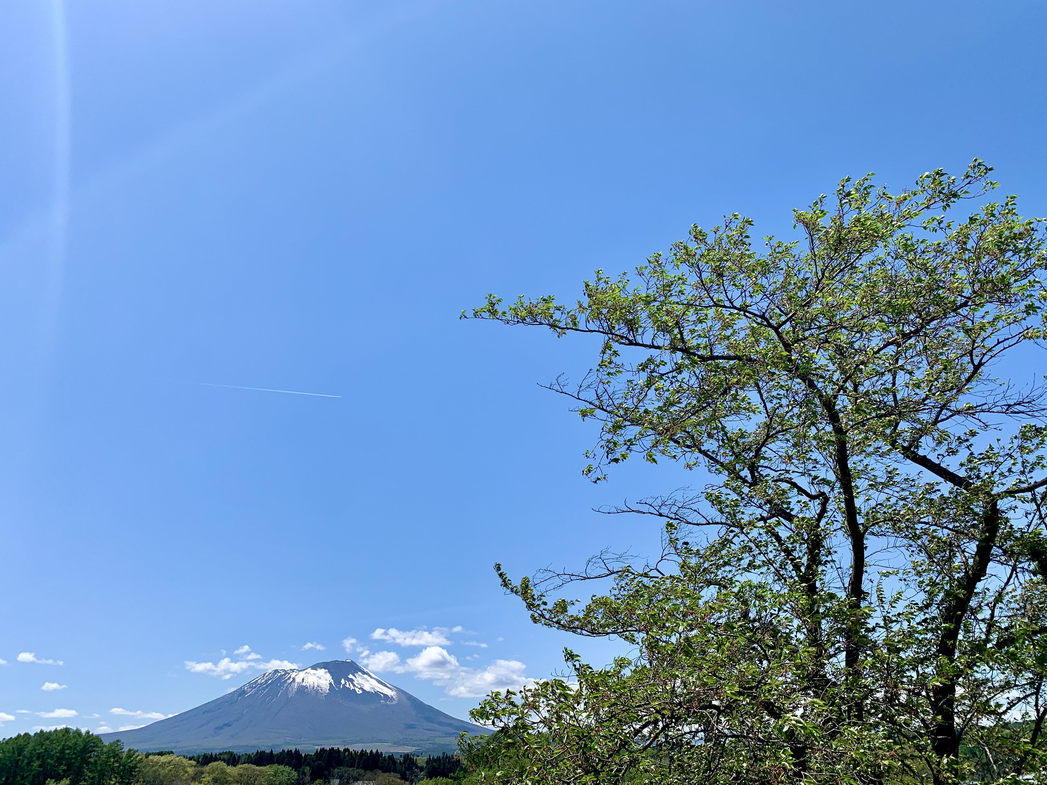 盛岡市 岩手山の雪解け 玉山地域から見える岩手山です 最近は 夏に向けて徐々に気温が高くなり 岩手山に積もった雪も 日に日に解けてるようです 見る場所によって表情が変わる岩手山 いろいろなところから眺めてみたいですね 写真 玉山総合