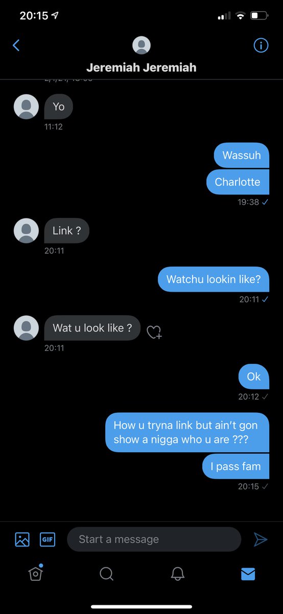 DCrea8z's tweet photo. Don’t come in my DMs like this , can’t stand that weird ass shit https://t.co/8pegQQXnOe