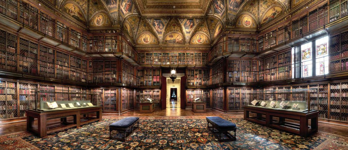 torchincapital's tweet photo. JP Morgan's private library where he locked financiers in &amp; refused to let them leave until they agreed on a national rescue plan in 1907. He &amp; Citi became sick of saving the market w/their own capital &amp; finally gave in to a Euro style central bank #FED. Inspired @NeckarValue https://t.co/YZFE5IoSE7
