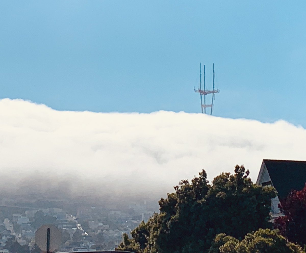 In the battle between <a href="/fog_karla/">KarlaTheFog</a> and <a href="/sfsutrotower/">Sutro Tower</a>, who will win? #TotalSF
