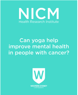 Dr Suzanne Grant (@drsuzannegrant) on Twitter photo Know someone with breast or gynaecological cancer, we are running a study looking at the effectiveness of group or individual yoga sessions for anxiety and depression RECRUITING NOW pls RT <a href="/westernsydneyu/">Western Sydney University</a> <a href="/COBLH/">Chris O’Brien Lifehouse</a> <a href="/mariasgonzalez/">maria gonzalez</a> westernsydney.edu.au/nicm/research/… Know someone with breast or gynaecological cancer, we are running a study looking at the effectiveness of group or individual yoga sessions for anxiety and depression RECRUITING NOW pls RT <a href="/westernsydneyu/">Western Sydney University</a> <a href="/COBLH/">Chris O’Brien Lifehouse</a> <a href="/mariasgonzalez/">maria gonzalez</a> westernsydney.edu.au/nicm/research/…