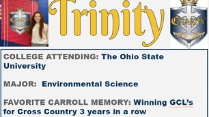 CharityPats's tweet photo. Senior SHOUT OUT to Captain Trinity Raber and thank you for your commitment to Charity. Good luck in all you do at OSU. https://t.co/I9PVe70moB