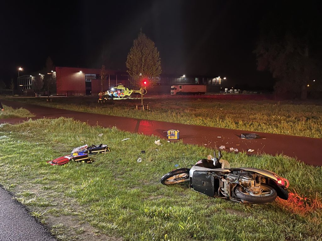 Jongeman zwaargewond bij ongeval Beek en Donk . 13 mei 2021.
