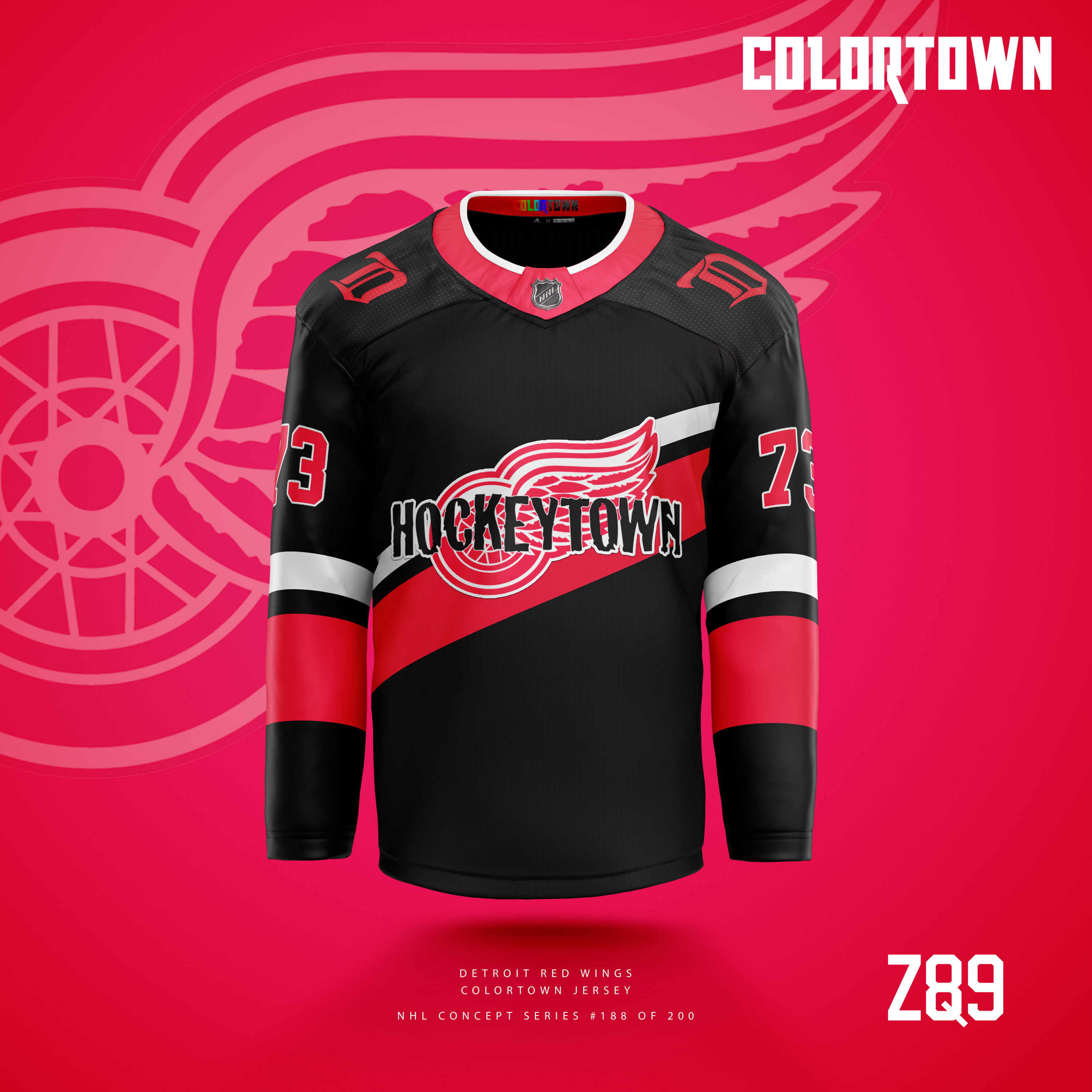 Detroit Red Wings Jersey Concepts