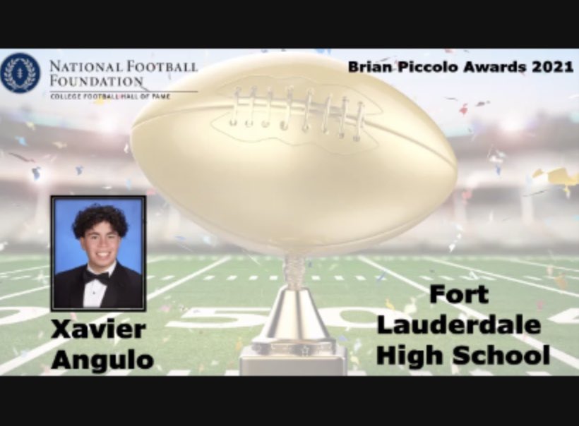 Erin Brown (@principalflhigh) on Twitter photo Way to go Xavier! We are celebrating you at Top 10% and on the Virtual celebration for Brian Piccolo! Congratulations on your special recognition. Fort Lauderdale High is so proud of all you have accomplished! 👏👏👏👏👏👏👏<a href="/FLHS_2021/">Class of 2021</a> <a href="/FlhsOfficial/">Fort Lauderdale High School</a> <a href="/FlyingLsAthlete/">Flying L's Athletics</a> <a href="/FlyinglsFB/">FLHS Football</a> Way to go Xavier! We are celebrating you at Top 10% and on the Virtual celebration for Brian Piccolo! Congratulations on your special recognition. Fort Lauderdale High is so proud of all you have accomplished! 👏👏👏👏👏👏👏<a href="/FLHS_2021/">Class of 2021</a> <a href="/FlhsOfficial/">Fort Lauderdale High School</a> <a href="/FlyingLsAthlete/">Flying L's Athletics</a> <a href="/FlyinglsFB/">FLHS Football</a>