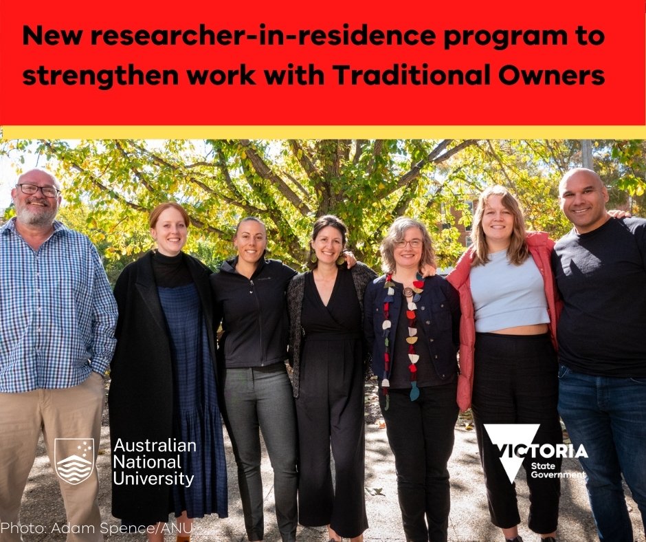 FPSR_VicGov's tweet photo. New partnership! First Peoples - State Relations, Department of Premier & Cabinet and CAEPR adopt a researcher in residence model for supporting Victorian Traditional Owners in their aspirations for strong, sustainable, self-determining groups #traditionalowner https://t.co/2Vn7neWSMa