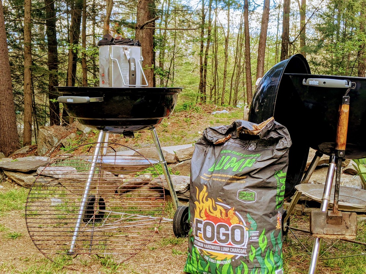 St1brew's tweet image. How it started. 
#WeberWednesday
#Thefirstingredient
@WeberGrills 
@FogoCharcoal