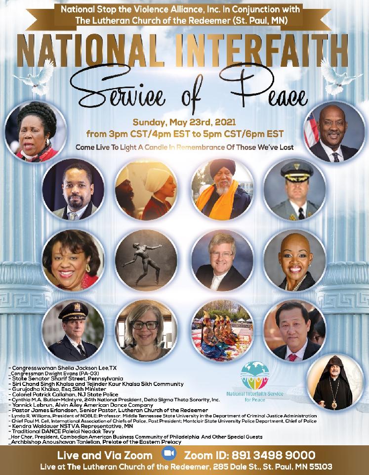 noblenatl's tweet image. NOBLE National President Lynda R. Williams will be participating in the National Interfaith: “Service of Peace”, Sunday, May 23, 2021 from 3:00 pm CST to 5:00 pm CST. #justicebyaction