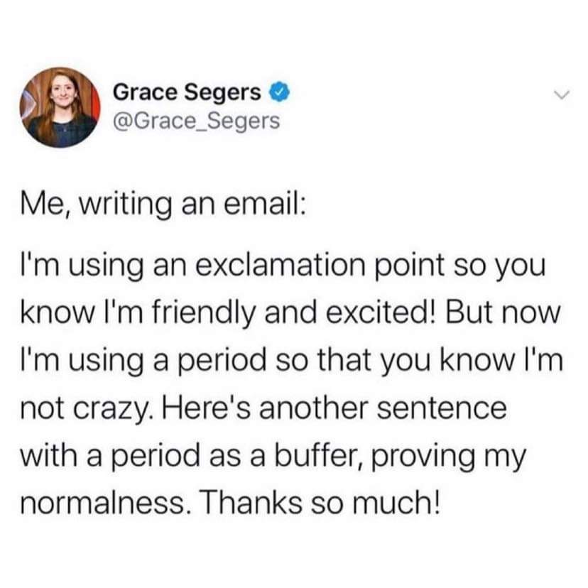 adeena's tweet photo. I had to resend this to a bunch of new-to-me colleagues at work today. They don't yet understand this is how I operate. #officelife # https://t.co/SJwpyvlrhC