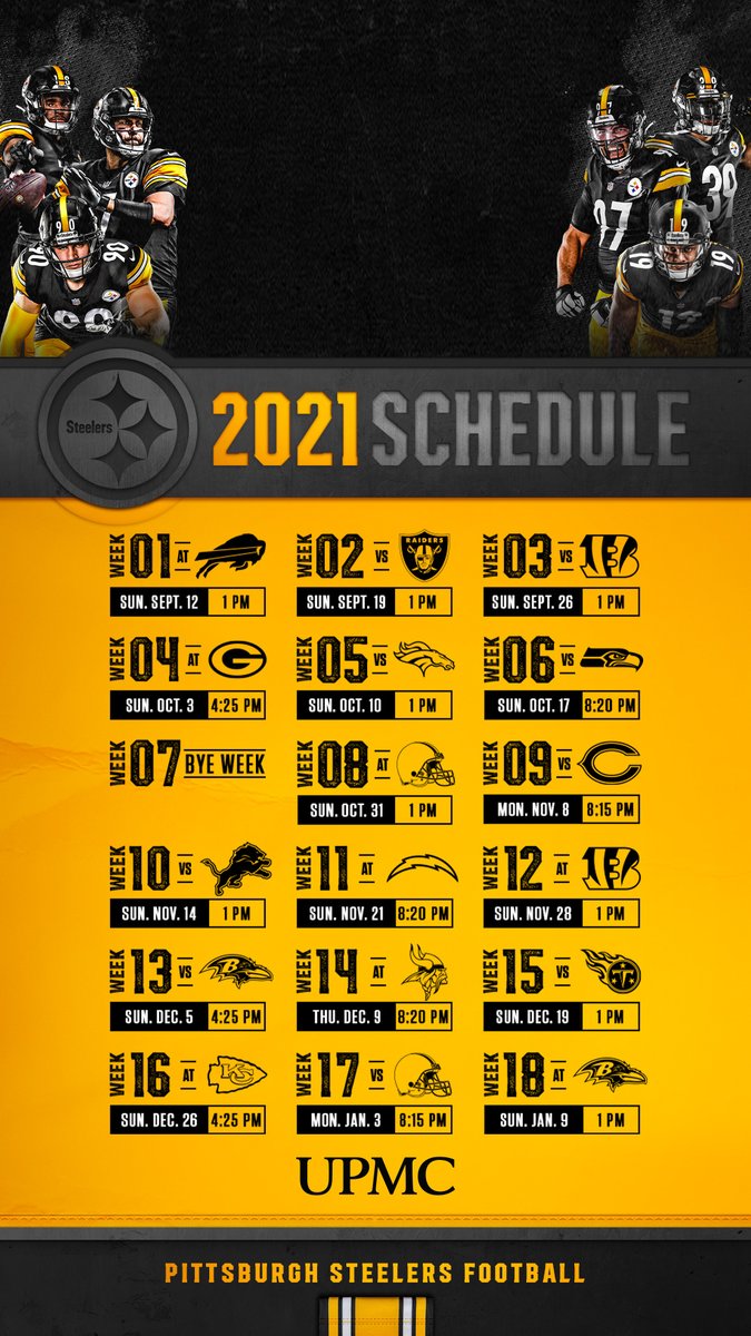 Steeler Schedule 2022 Pittsburgh Steelers On Twitter: "Time To Freshen Up The Phone π² #Wallpaperwednesday @Upmc | πΊ: #Nflschedulerelease On @Nflnetwork Https://T.co/Slp0Vgivuy" / Twitter
