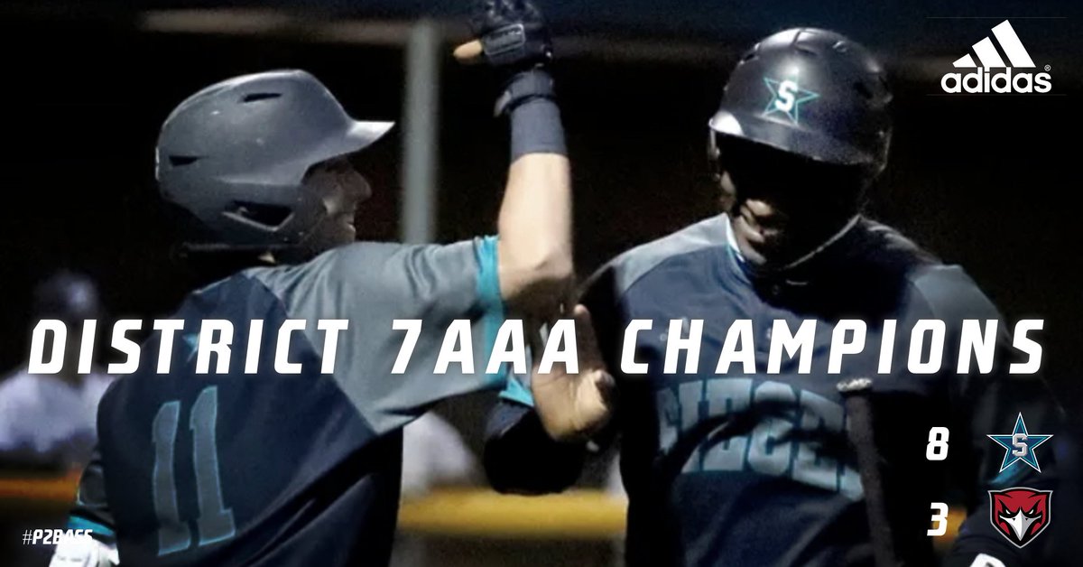 SiegelAthletics's tweet photo. Your District 7AAA  Baseball Champions!  Congrats @siegelbaseball1 https://t.co/z14ptqmQUh