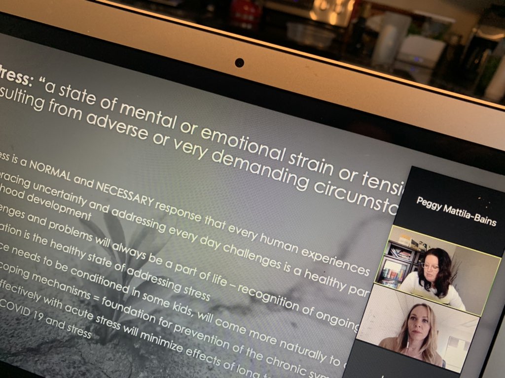 pmattilabains's tweet image. Our second virtual Warman Parent Evening is off to an amazing start with counselors @JoanneZiola and @thiessen_nicole   April’s focus was Social Media, tonight is Wellness and June will look at Building Resilience. #supportingparents #supportingstudents