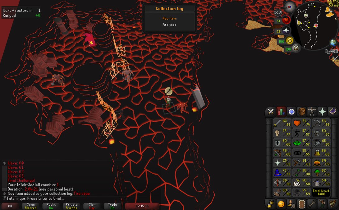 Fire Cape on the Ironman