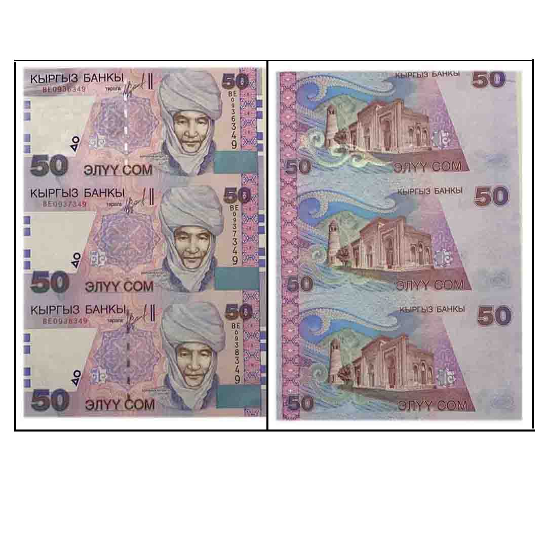 Kyrgyzstan 50 Som, 2002, P-20, 3 Pieces Uncut Sheet, UNC :bit.ly/33FDXGg

Website :thenumisworld.com

#Numisworld 
#Banknotes
 #uncutbanknotes 
#Worldbanknotes 
#Banknotesforcollectors 
#Banknotesforsale
 #Banknotecollectors 
#Numismatics