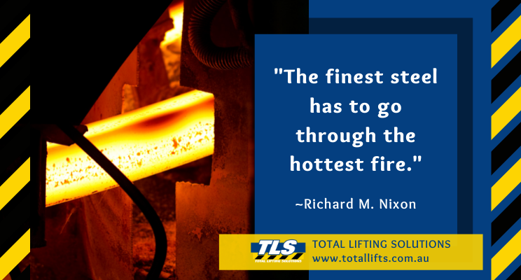 total_lifting's tweet photo. “The finest steel has to go through the hottest fire.”
Have a nice day!
~Richard M. Nixon
#totalliftingsolutions
Learn more: https://t.co/2zpryRfgvz https://t.co/79aQBCGeIY