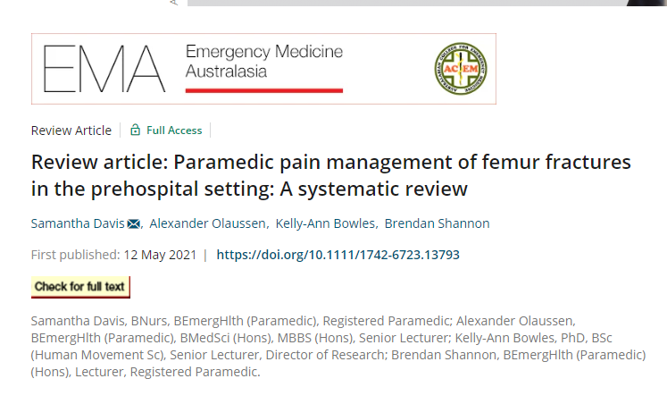 A/Prof Kelly-Ann Bowles (@k_bowles) on Twitter photo So much to love about this publication! Amazing work by Sam Davis (<a href="/Samantha_kdavis/">Samantha Davis</a>). #Paramedic who stepped out of her comfort zone and completed a honours degree while working fulltime. Was successful in being awarded the #philanthropic supported Ric Bouvier Scholarship. 1/.. So much to love about this publication! Amazing work by Sam Davis (<a href="/Samantha_kdavis/">Samantha Davis</a>). #Paramedic who stepped out of her comfort zone and completed a honours degree while working fulltime. Was successful in being awarded the #philanthropic supported Ric Bouvier Scholarship. 1/..