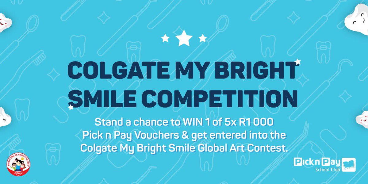 Colgate Contest ENTER THE @Colgate MY BRIGHT SMILE ART COMPETITION! You stand a chance ...