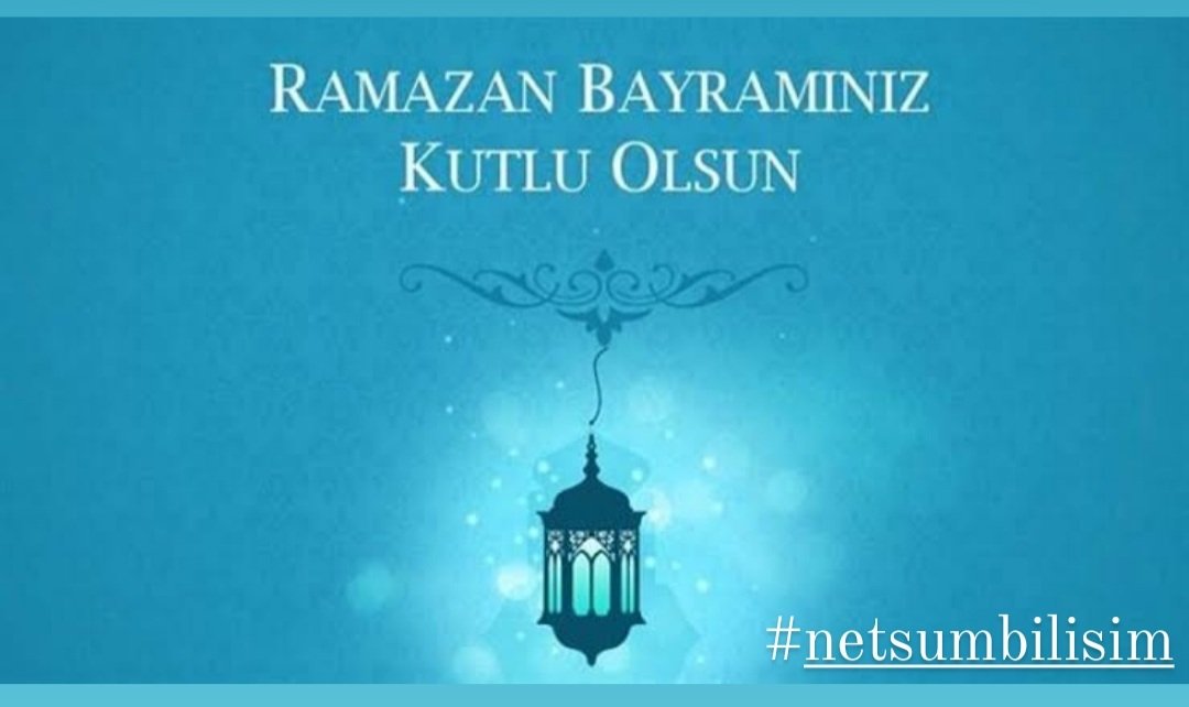 Damağınızı, ruhunuzu ve çevrenizi tatlandıran, mutlu, umutlu, bereketli bir bayram dileriz.
#RAMAZANBAYRAMI 
#netsumbilisim
