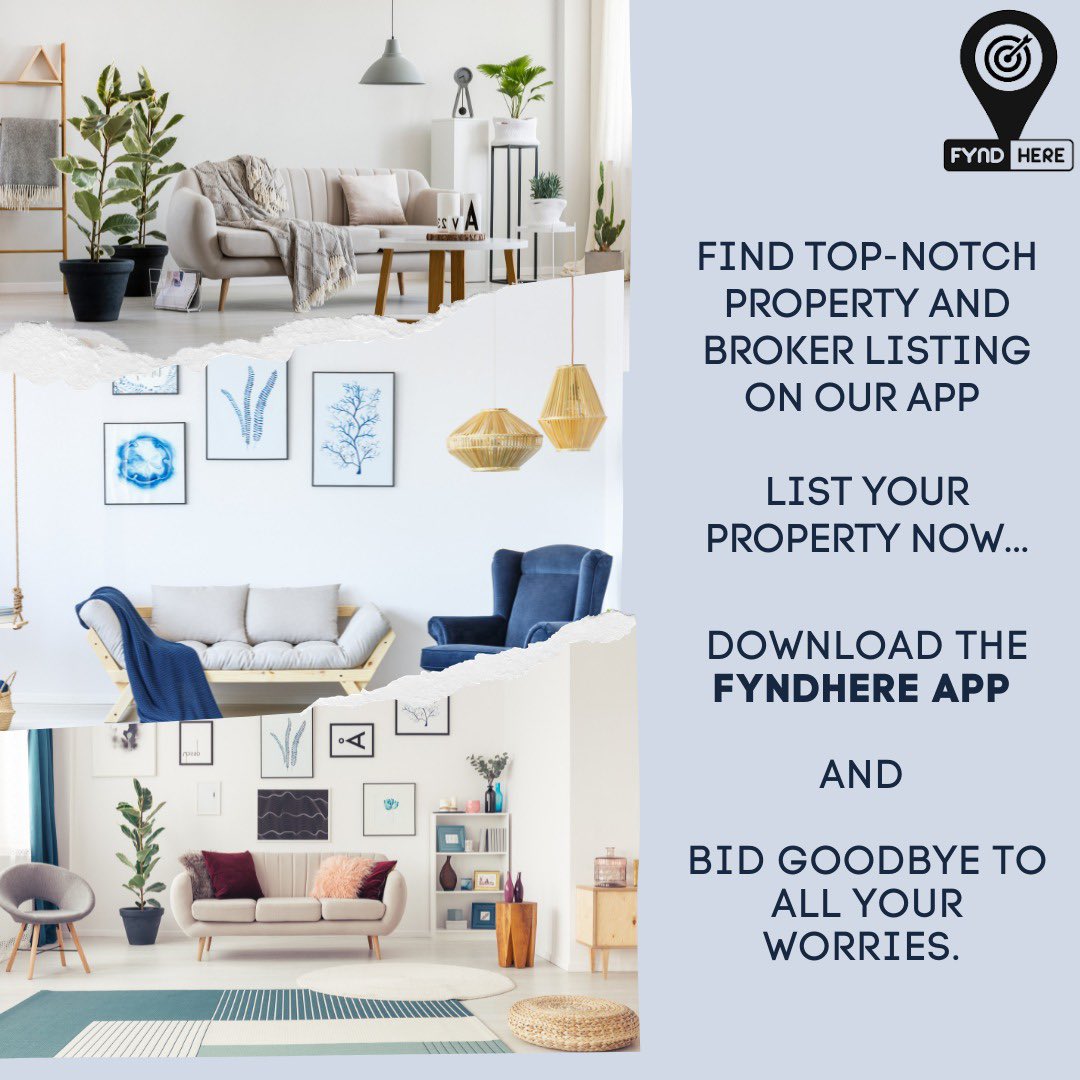 Connect with FyndHere and solve all your queries related to listing of your property. 
#YourFriendlyLocalExpert #YourLocalGenie #SealTheDeal #Fyndhere #readestate #listyourproperty