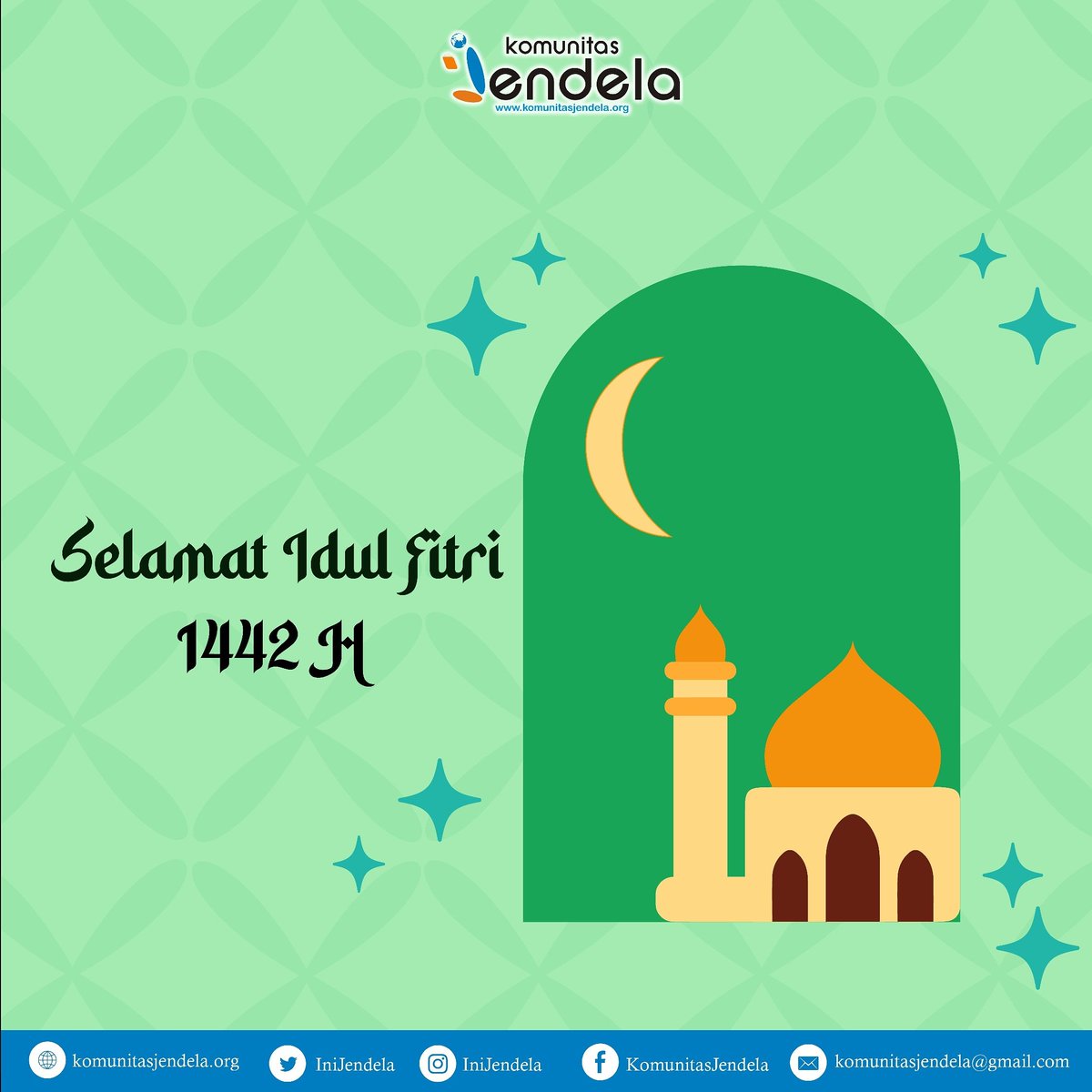Meski terpisah jarak dan waktu, mari sambut hari kemenangan dengan saling memaafkan. Selamat #IdulFitri 1442 H mohon maaf lahir batin 😇