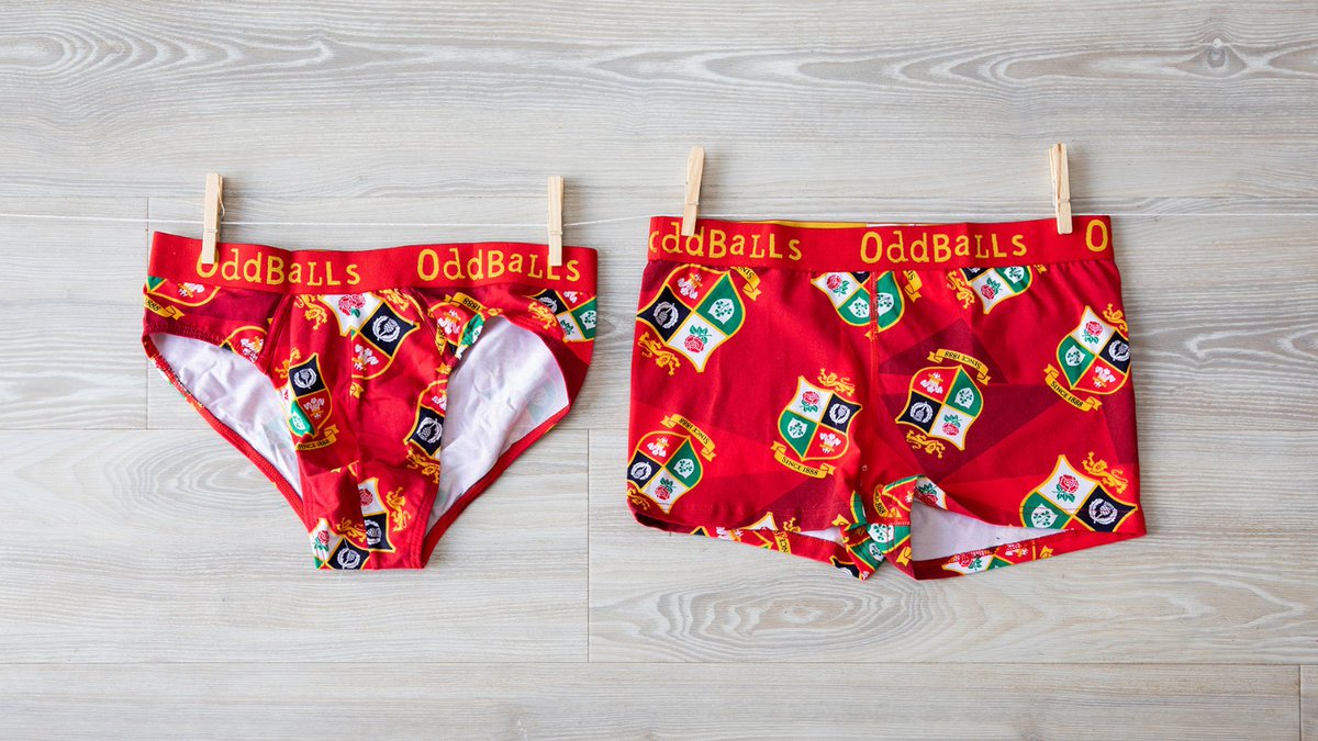 We were so proud to work with <a href="/myoddballs/">OddBalls</a> through our client <a href="/lionsofficial/">British & Irish Lions</a>. Oddballs donates to and makes underwear for some incredible charities and the Lions’ branded range was great. The first launch sold out in 48 hours and the second in just 7 days!
#brandswithpurpose