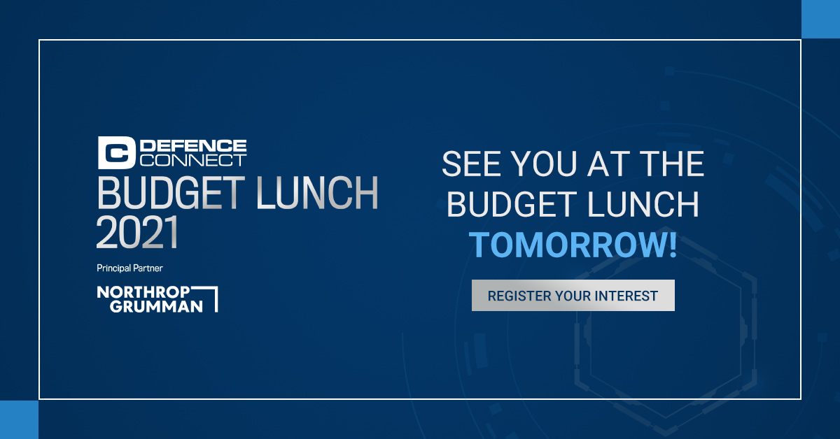 One more day until the Defence Connect Budget Lunch 2021! Don’t miss out on top networking opportunities with defence businesses and leaders. Register your interest today to join us for the live stream! ow.ly/8izx50ELzqm #defenceconnectbudgetlunch
<a href="/northropgrumman/">Northrop Grumman</a>