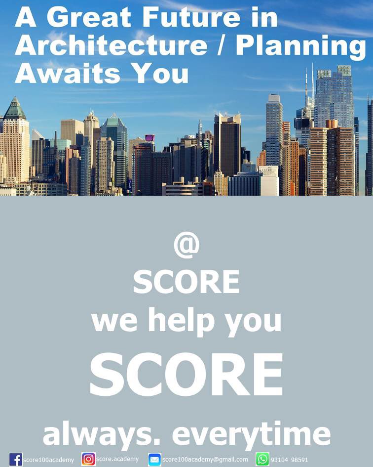 score100academy's tweet image. Prepare for #GATEarchitecture exam, the right way. #score100academy #GATEarch #wenasaindia