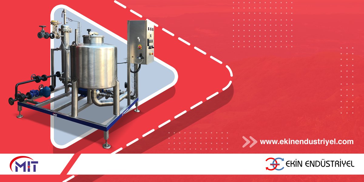 Bilgi, tecrübe ve müşteri memnuniyeti
ekinendustriyel.com

#IsıIstasyonu #Endüstriyel #ProsesSistem #DozajSistem #DaireGirisIstasyonu #Termoregülatör #Pastörizatör #Hijyenik #ProsesSistem #HijyenikProses #HijyenikDepolama #Homojenizatör #TesisKurulumHizmeti #IsıTransfer