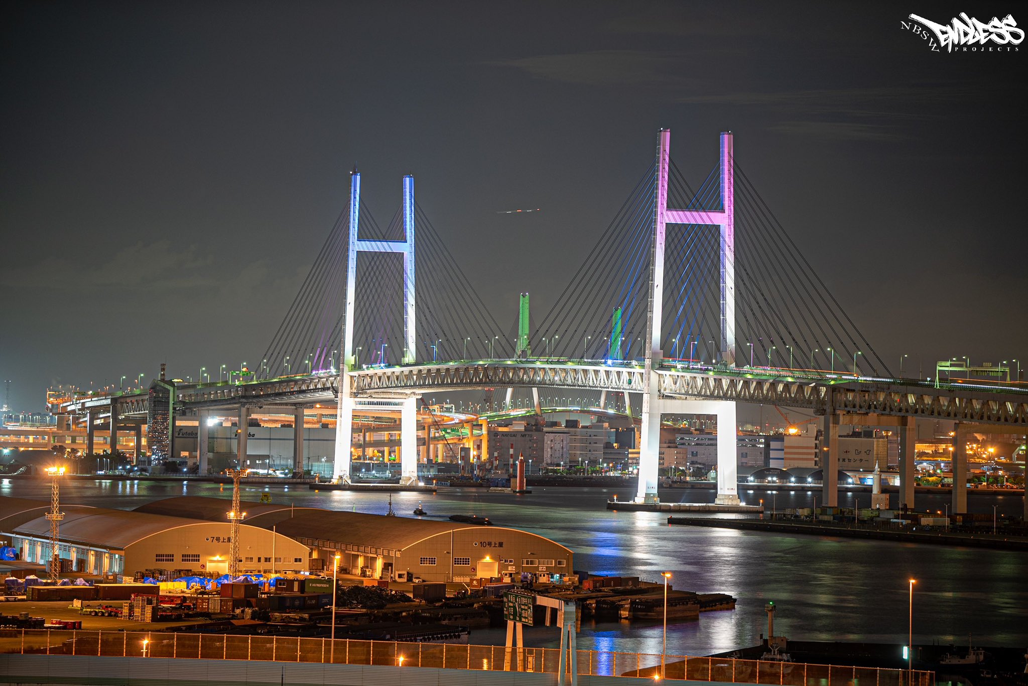 のぶさわ Nbsw 横浜ベイブリッジ ベイブリッジ 横浜 夜景 T Co Kfhzub4tfm Twitter