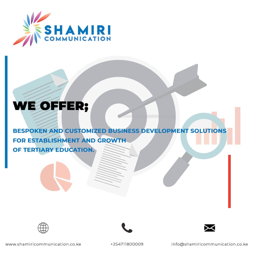 Shamiricomm's tweet photo. We are about #sustainabledevelopment !How about #solid #Solutions?#DeliveringOurPromise
 #shamiri #communication #solidsolutions #sustainable #development #tertiary #EducationForAll #DigitalTransformation #CountingOurGains #ArtificialIntelligence #Trending https://t.co/cY9oFPreSx