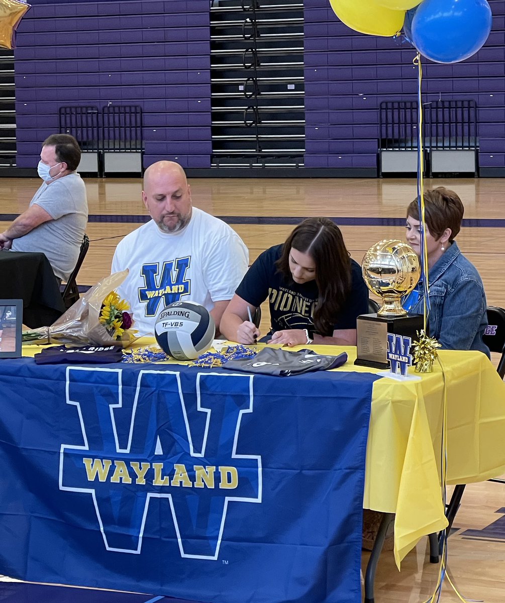 CONGRATULATIONS to Ava Pinter! She will be continuing her volleyball career at Wayland Baptist University! #GoPioneers 💙💛<a href="/pinter_ava/">Ava Pinter</a> <a href="/FlxAtx/">FLX ATX</a> <a href="/atxskylinejrs/">Austin Skyline Juniors</a> <a href="/Texas6ASports/">Texas 6A Sports</a> <a href="/RaiderNationCR/">Cedar Ridge Sports</a>