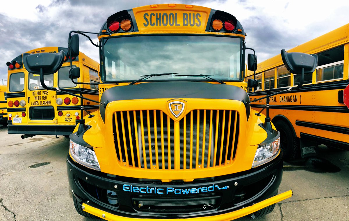 New Electric School Bus arrived #SD23