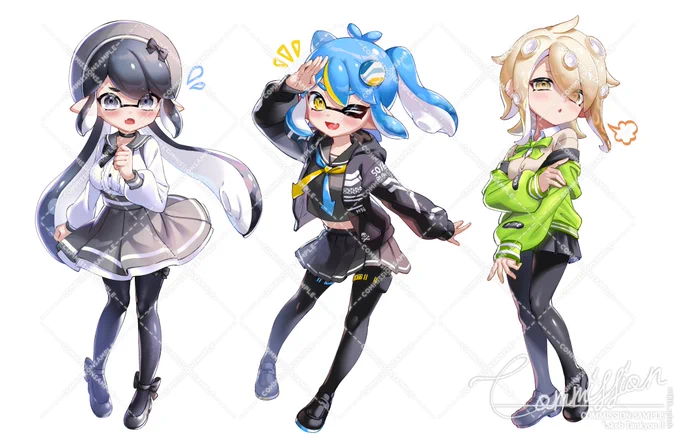 Commission for @daigedar
ありがとうございました🥰🙏 