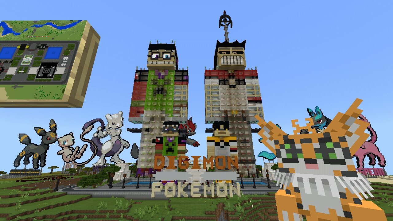 TikToker sets out to build every Pokemon region in Minecraft Pixelmon -  Dexerto