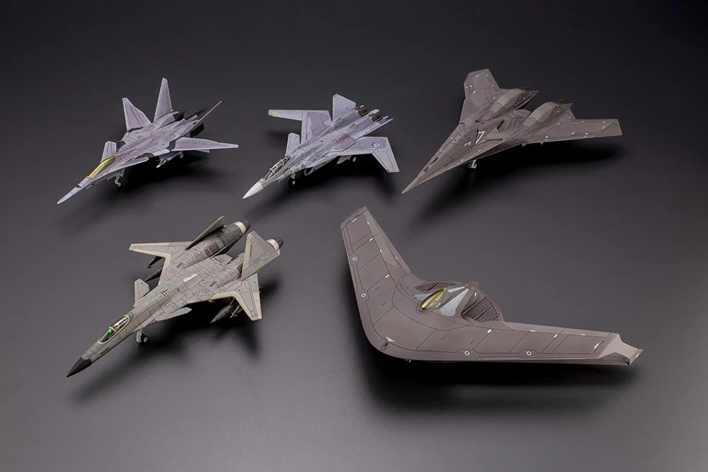 エースコンバットシリーズ 1/144スケール 架空機プラモデル 3種セット コトブキヤ_プラモデル総合 on X: 