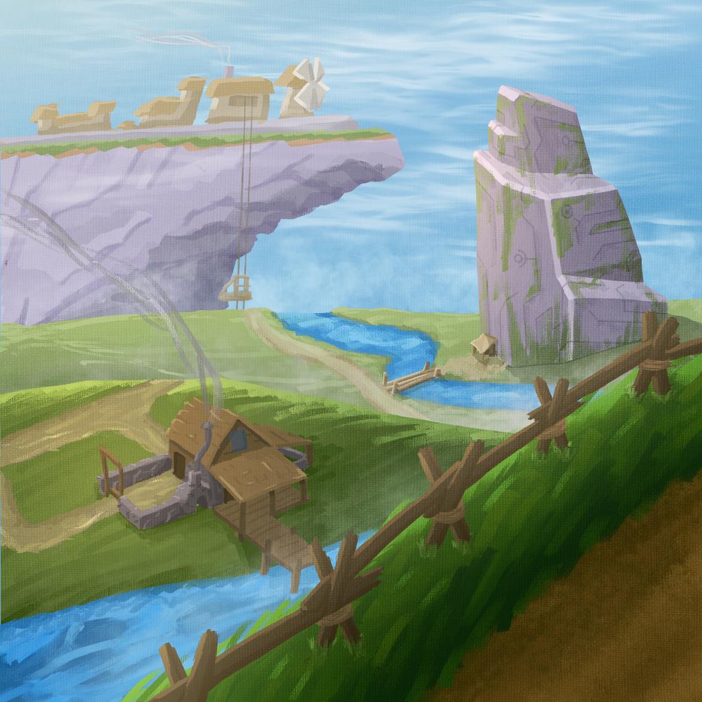 Happy_Cyclops00's tweet photo. My first real go at some concept landscape painting! Took me a while to finish, and there's TONS of room for improvement - but, it was fun!
.
#happycyclops #digitalart #digitalpainting #procreate #ipadpro #conceptart #exploration #landscape #relic #cottage https://t.co/F5d2gDi05M