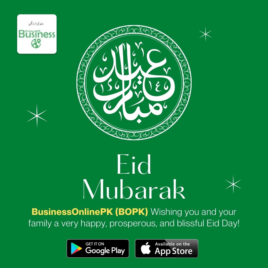 Businessopk's tweet photo. BusinessOnlinePK (BOPK) Wishing you and your family a very happy, prosperous, and blissful Eid Day
Download our App: https://t.co/8zuTagtotW
#eidmubarak
#eidmubarak2021
#EidUlFitr https://t.co/0XzdSkNXxN