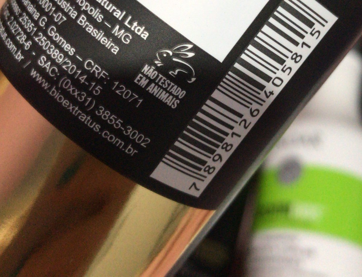 _larixlinda's tweet photo. pra quem não sabe assim como eu não sabia, todos que não são testados em animais vem com o selo indicando🤩👏🏻
#CrueltyFree #BioExtratus https://t.co/I1jlBoEGPC