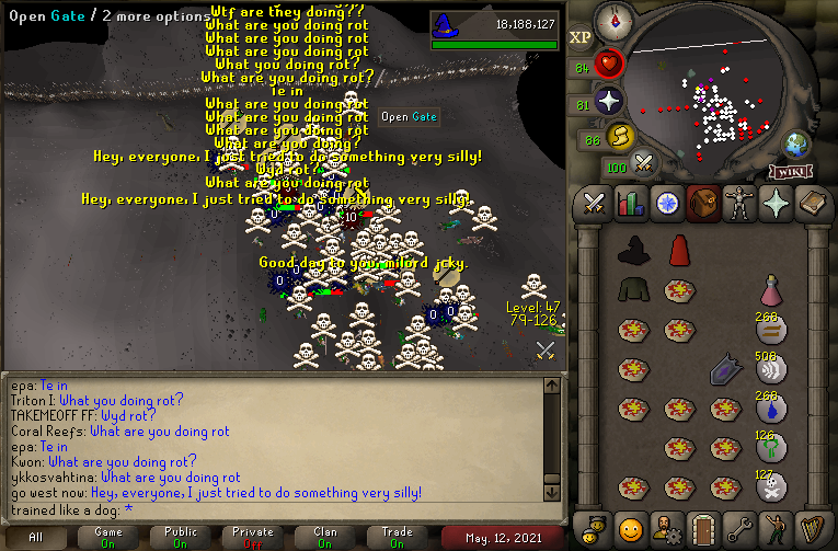 Our latest AMA features a man with 1b Agility exp... but we found out tonight that ROT RUNS EVEN MORE THAN HE DOES! 🤣

Check out the full topic here: tempest-rs.net/topic/4325