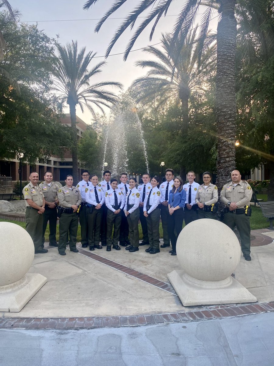 This evening we welcomed Explorer Scout Torres to the RCPD Explorer Post. He’s been eagerly waiting to be sworn in and officially wear his uniform! A professional and proud young man! Welcome to the team! <a href="/CityOfRC/">Rancho Cucamonga</a> <a href="/sbcountysheriff/">San Bernardino County Sheriff</a>