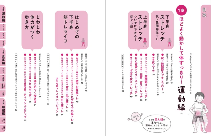 もくじはコチラです!

監修は、整体院トレーナー、健康運動指導士、管理栄養士、睡眠・疲労専門の医師の先生方です✨

タイトルの由来はこんな感じです^_^ 