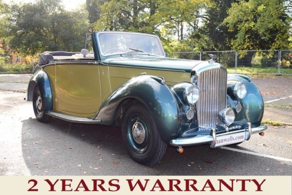 ClassicMotorSal's tweet photo. 1950 #Bentley MK VI Drophead Coupe - £129,500.00
Contact: sales@hanwells.com
Read More: https://t.co/M7uCq68uA4
#ThursdayMorning #ThursdayThoughts #ThursdayMotivation #classiccars #classiccarsforsale #bentley #mkvi https://t.co/ziJx8gOYMv