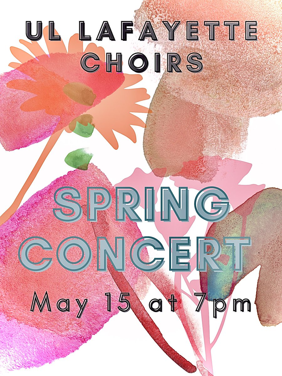 Tune into our virtual Spring Concert and listen to three wonderful choirs. It will be premiered on our YouTube channel at 7:00PM on Saturday, May 15.