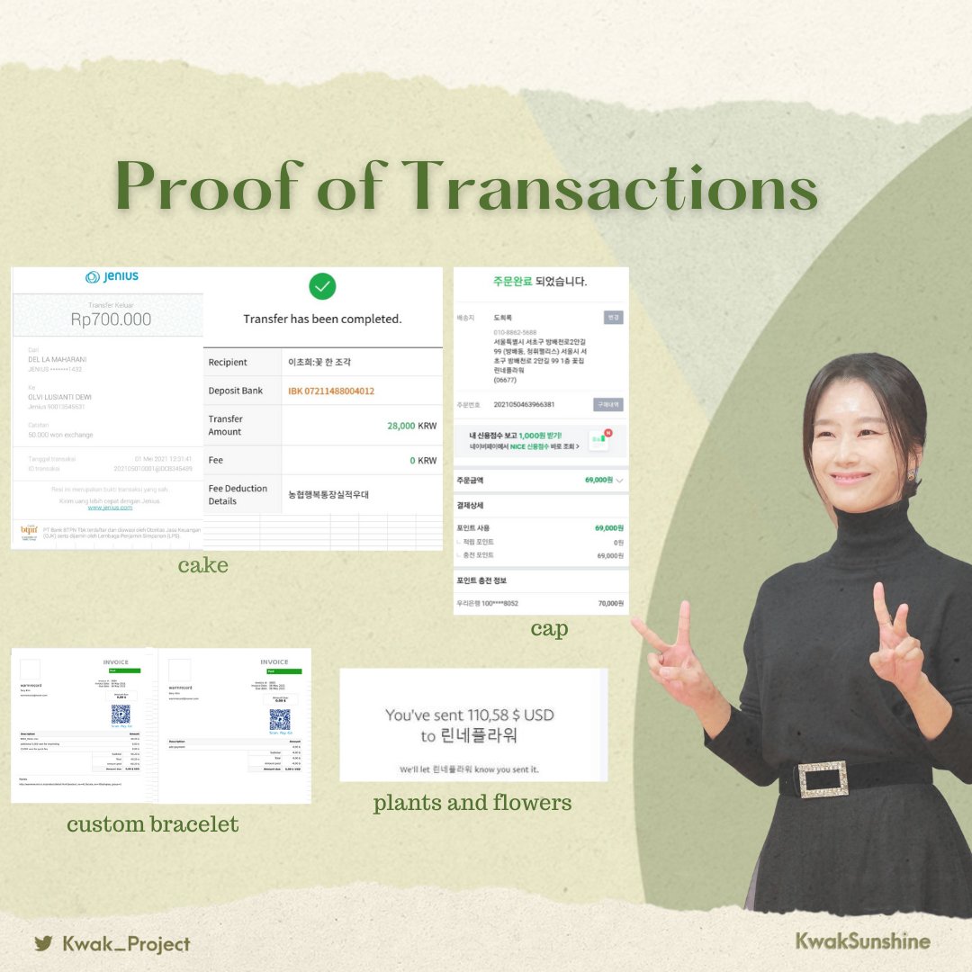 Kwak_Project's tweet photo. [📢] FINANCIAL REPORT

As we seek to remain transparent, here is our financial report of the project along with the receipts and proof of transactions. 

The remaining funds will be safely kept to be used for our future projects💛

#KwakSunshine https://t.co/2rKXPY22gM